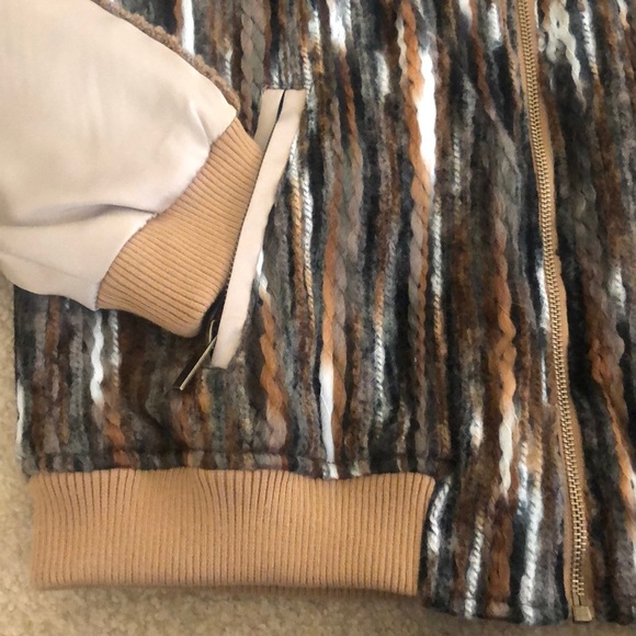 BNCI Sierra Striped Bomber Jacket size S, NWT - Picture 3 of 8